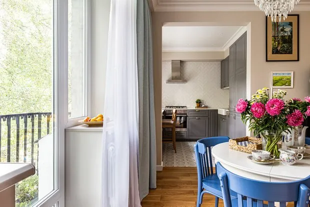 Foto: en estilo cocina y comedor, escandinavo, moderno, apartamento, consejos, khrushchyovka, Lana Alexandrova – fotos en nuestro sitio web