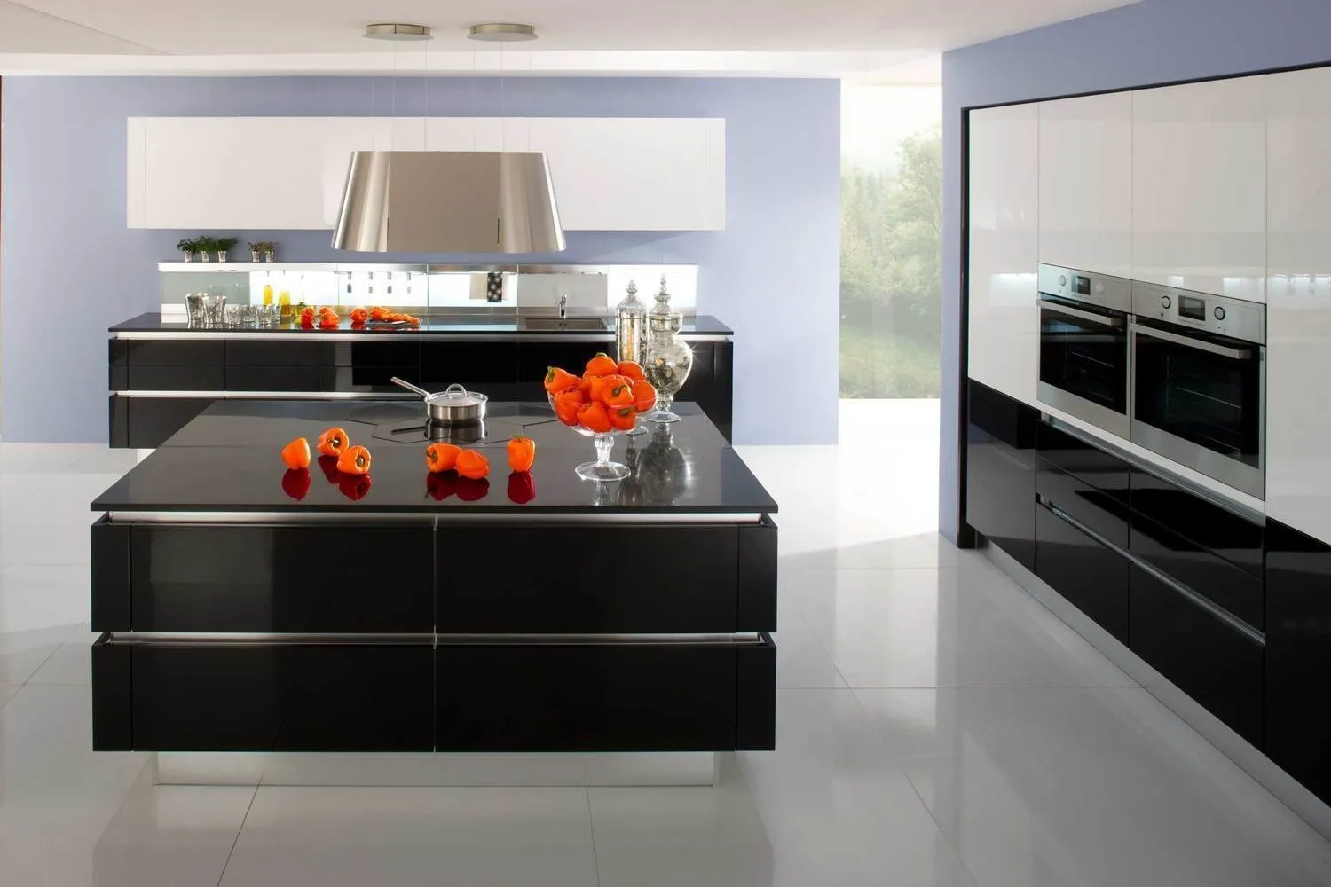 Foto: Küche und Esszimmer im High-Tech-Stil, Tipps – Fotos auf unserer Website