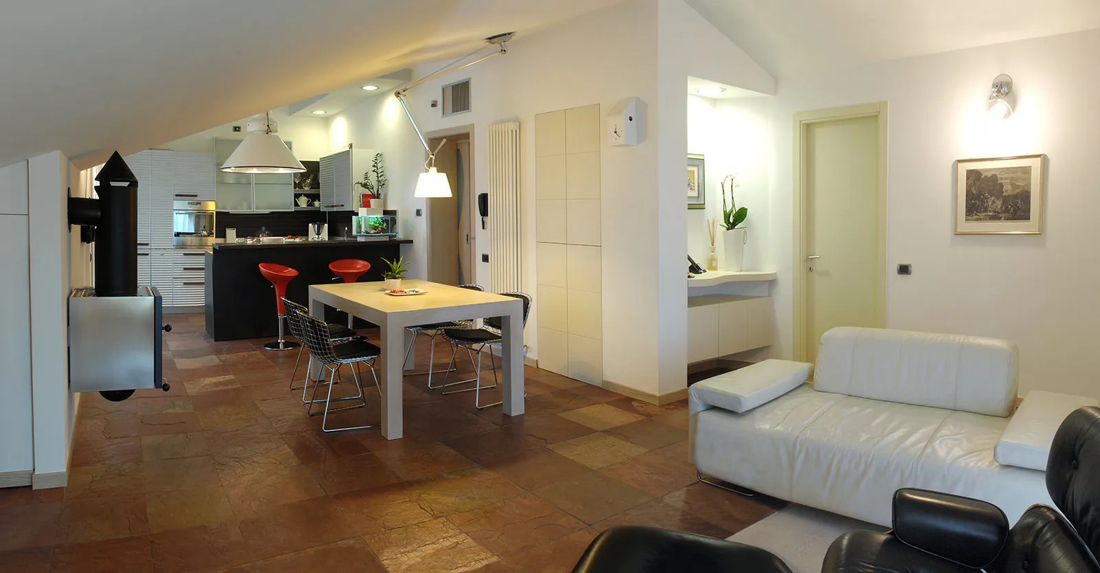 Foto: Küche und Esszimmer im modernen Stil, Tipps – Fotos auf unserer Website