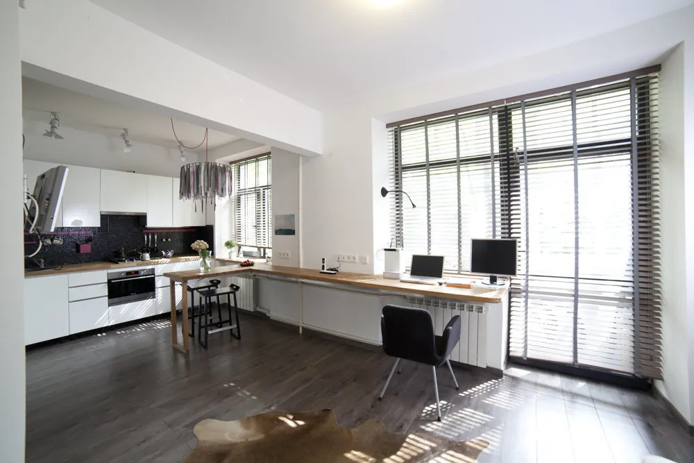 Foto: Küche und Esszimmer im modernen Stil, Tipps – Fotos auf unserer Website