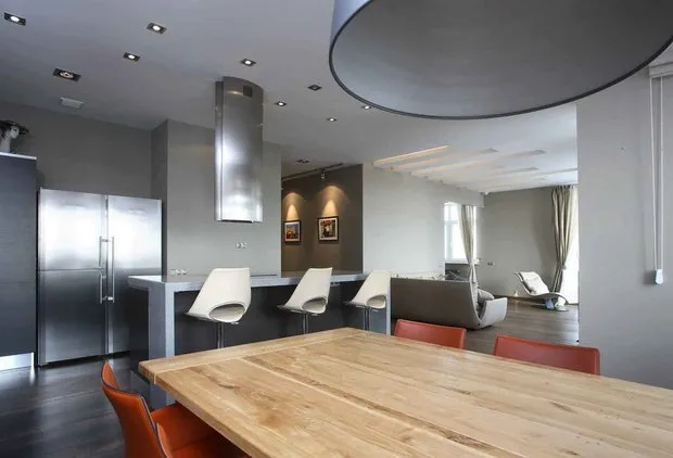 Zdjęcie: Kuchnia i stolowana w stylu Nowoczesny, Minimalizm, Salon, Porady – zdjęcie na naszej stronie