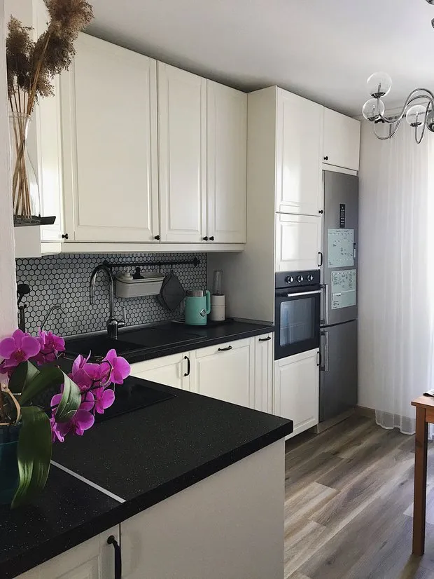 Foto: Küche und Esszimmer im modernen Stil, Tipps – Foto auf unserer Website