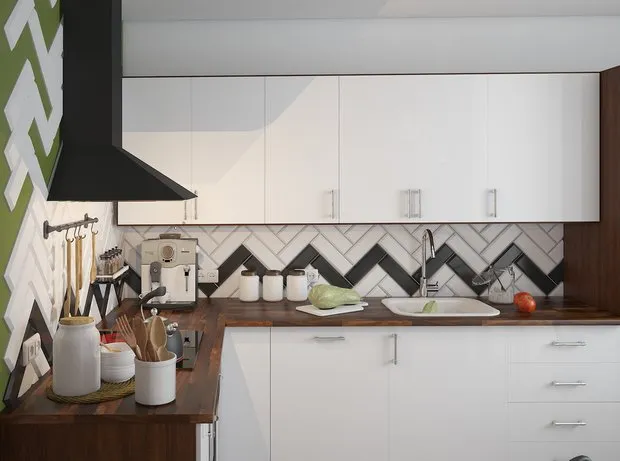 照片:斯堪的纳维亚风格厨房和餐厅,装饰与DIY,技巧,Boho Studio,Galina Arabaskaya,Julia Chernova,Marina Sirko,Natalia Krasnoborodko,Fateeva Design,Katya Shikhova – 我们网站上的照片