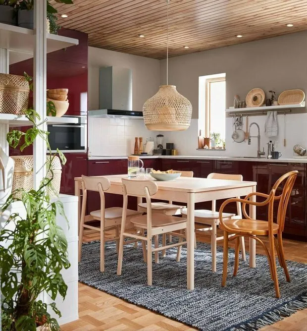 Foto: estilo cocina y comedor, consejos, fotos de IKEA en nuestro sitio web