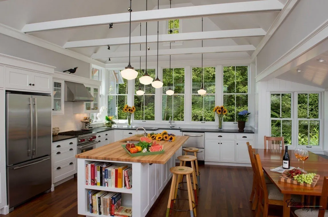 Foto: Cocina y comedor en estilo moderno, Consejos – fotos en nuestro sitio web