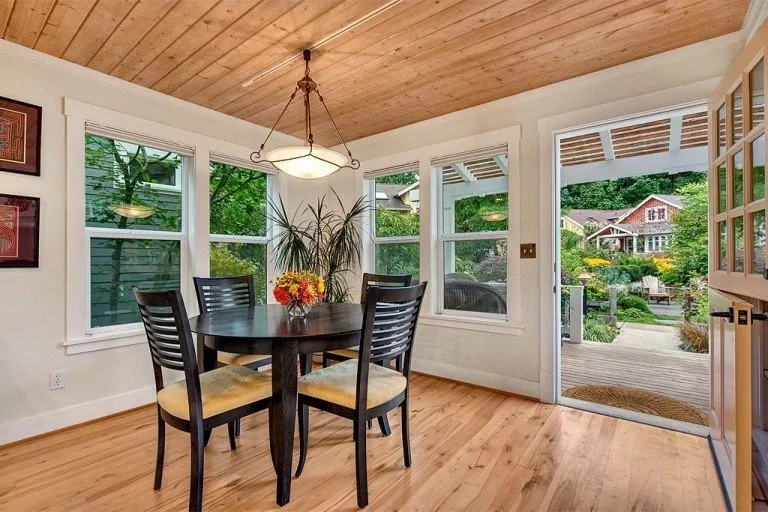 照片:北欧风格厨房和餐厅,生态,室内装饰,房屋——我们网站上的照片