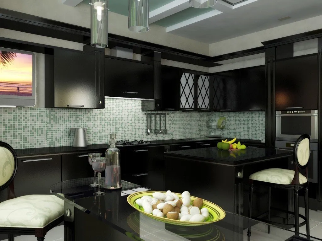 Foto: Cocina y comedor en estilo moderno, Consejos – fotos en nuestro sitio web