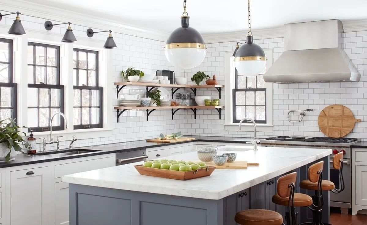 Foto: Cocina y comedor en estilo Escandinavo, Consejos – fotos en nuestro sitio web