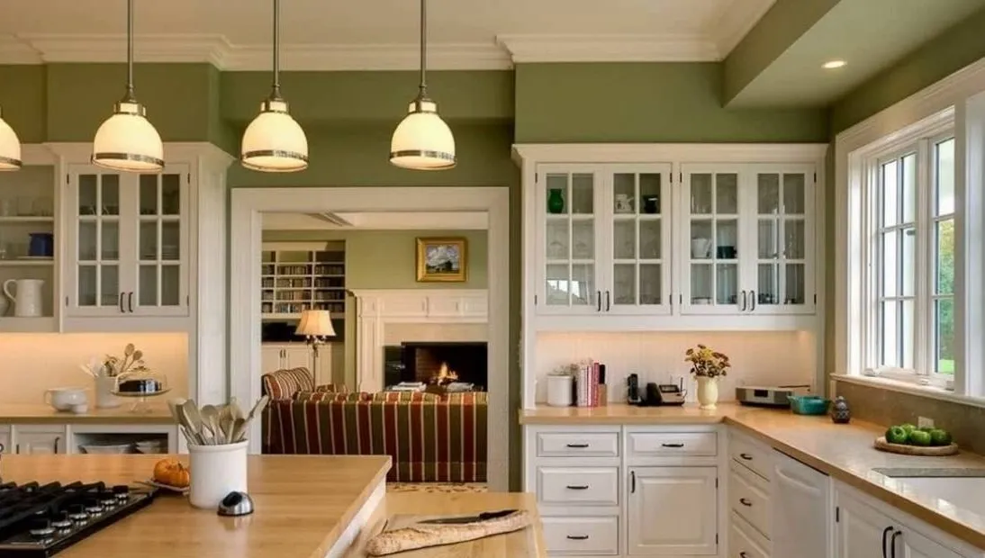 照片:经典风格厨房与餐厅 – 我们网站上的照片