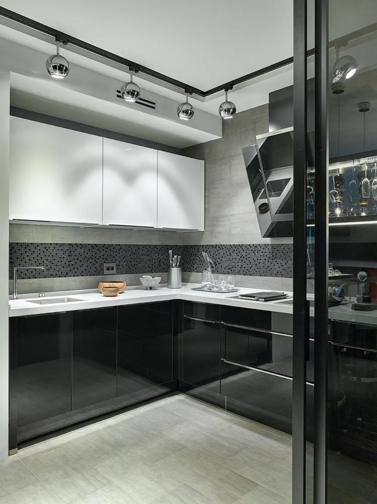 照片:现代风格厨房与餐厅,小贴士,实用装修 – 我们网站上的照片