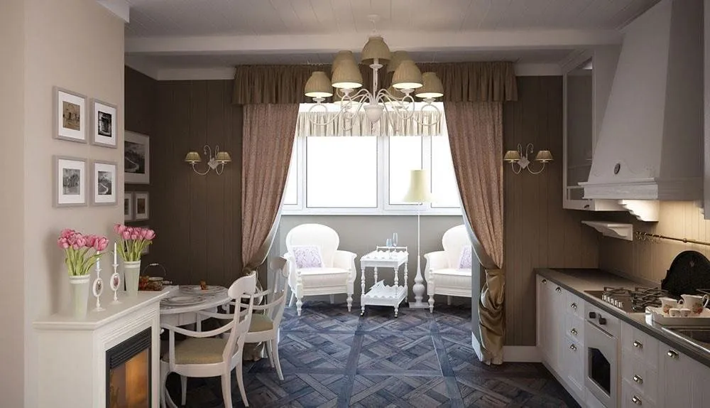 Zdjęcie: Kuchnia i stolowana w stylu Klasyczny – zdjęcie na naszej stronie