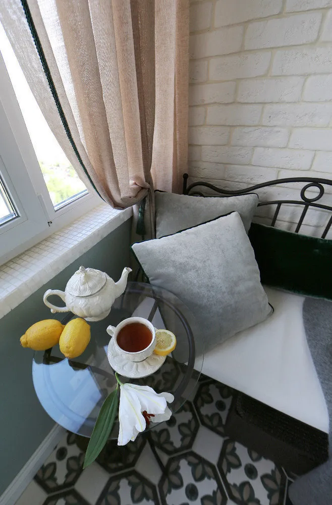 Zdjęcie: Balkon w stylu Skandynawski – zdjęcie na naszej stronie