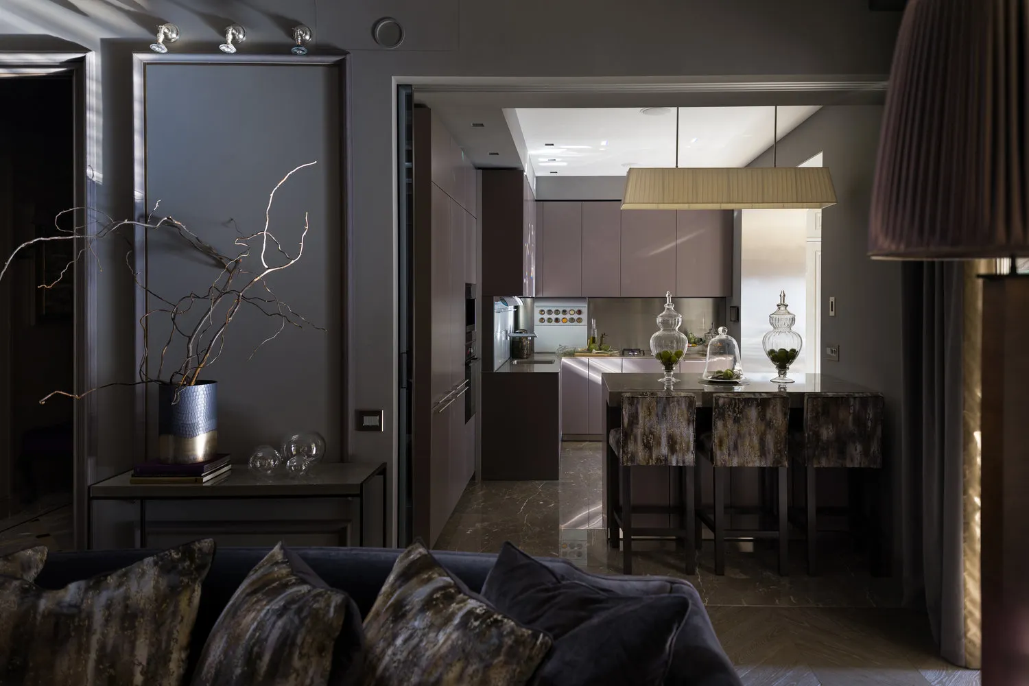 照片:经典风格厨房与餐厅,公寓,每周项目,基辅,斯大林时代,4+房间,90多平方米,亚历山德里娜·卢卡赫,Intemporary设计工作室 – 我们网站上的照片