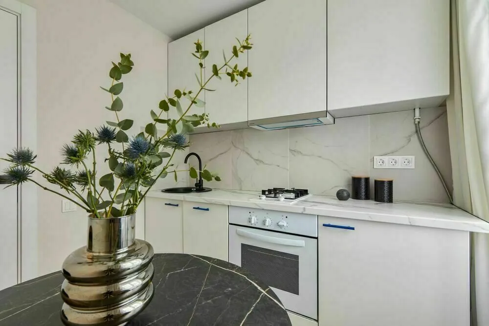 Foto: estilo, Cocina y comedor, Reforma, Chruščëv - fotos en nuestro sitio web