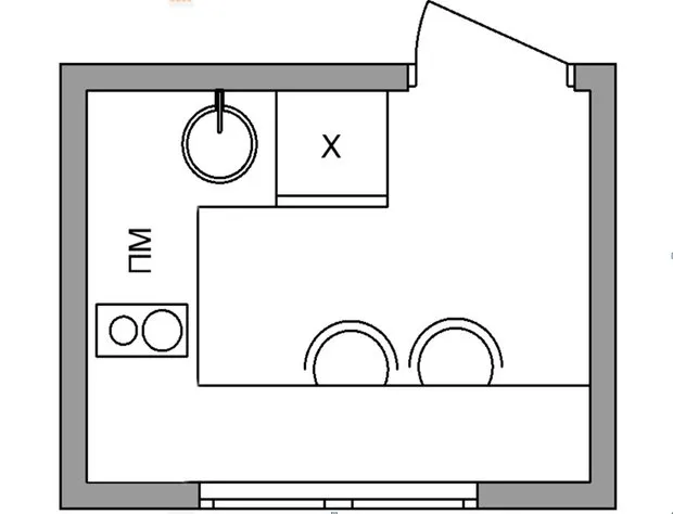 Foto: im Stil von, Küche und Esszimmer, Wohnung, Umbau, Brezhnew, Küchenumbau – Fotos auf unserer Website
