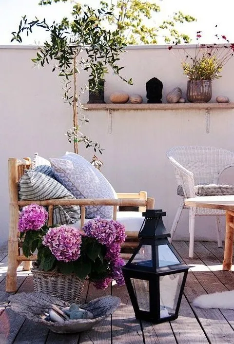 Zdjęcie: Taras w stylu Prowans i Kandy – zdjęcie na naszej stronie