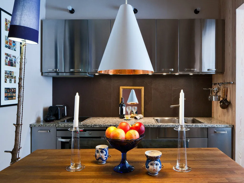 照片:生态风格厨房与餐厅,图片在我们网站上