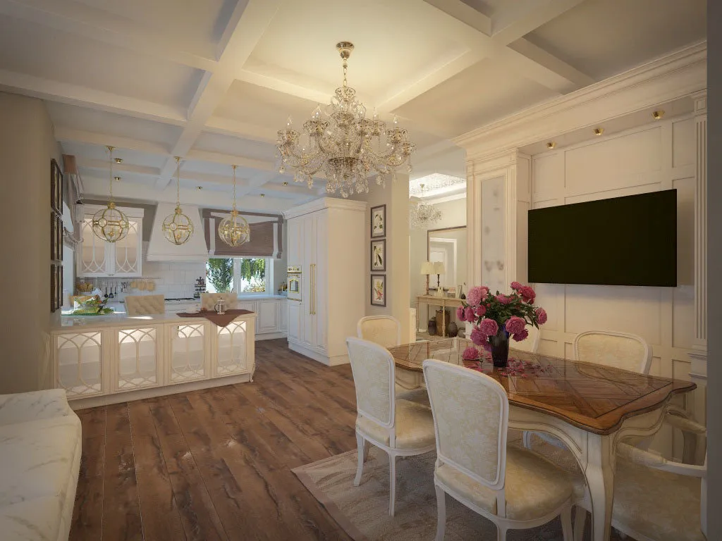 照片：风格、厨房和餐厅、客厅、提示 – 我们网站上的照片