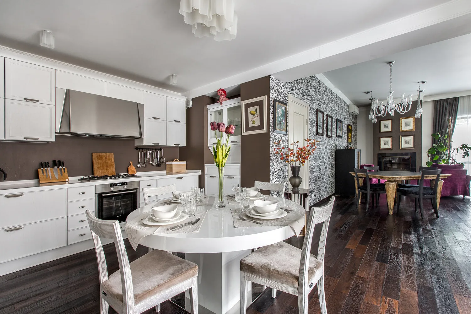 照片：风格、厨房和餐厅、客厅、提示 – 我们网站上的照片