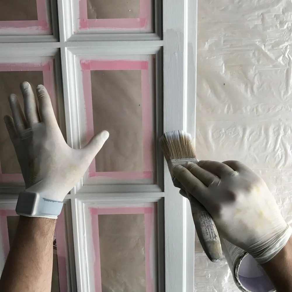 Foto: en estilo , DIY, trabajo con pintura, Sasha Mershiev – foto en nuestro sitio web