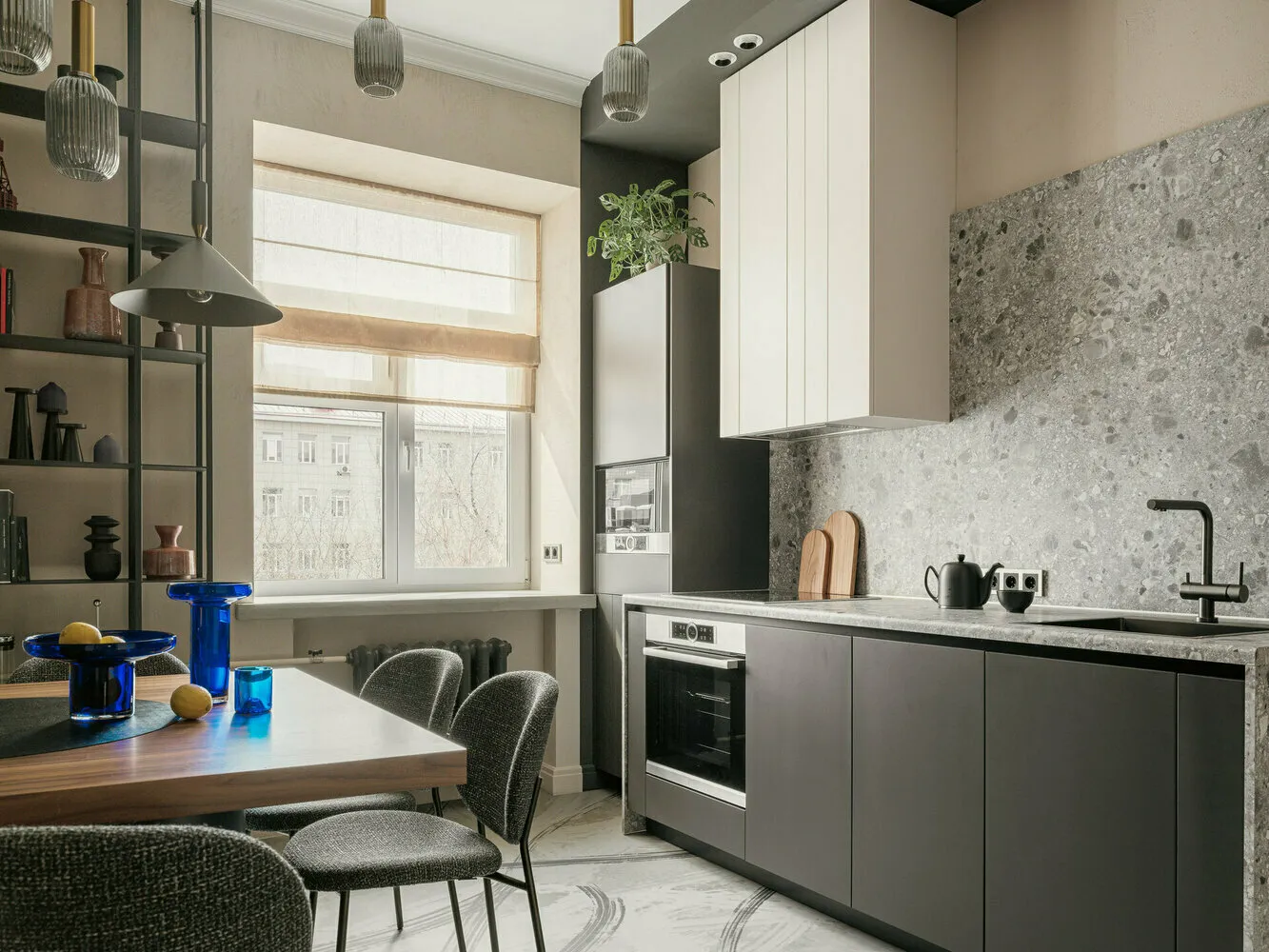 Foto: im Stil , Küche und Esszimmer, Umbau, Stalin-Appartement – Fotos auf unserer Website