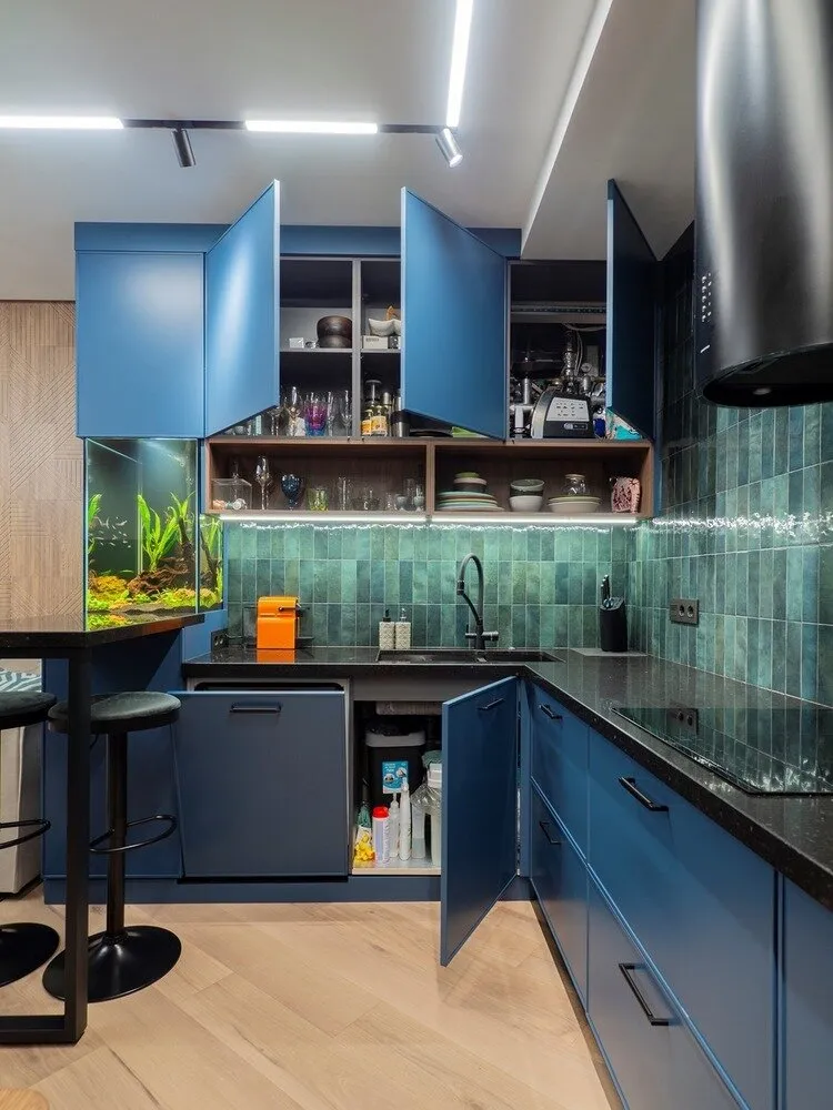 Foto: en estilo , Cocina y comedor, Moderno, Apartamento, Proyecto de la semana – fotos en nuestro sitio web