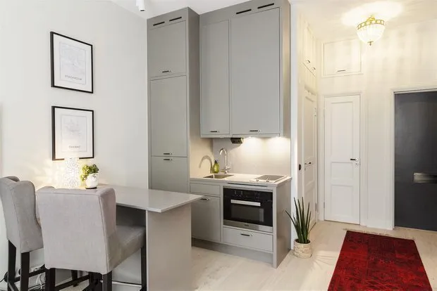 图片：现代风格厨房与餐厅，北欧，技巧，室内百科全书 – 我们网站上的照片