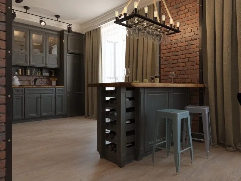 Фотография: Кухня и столовая в стиле Лофт, Советы – фото на нашем сайте