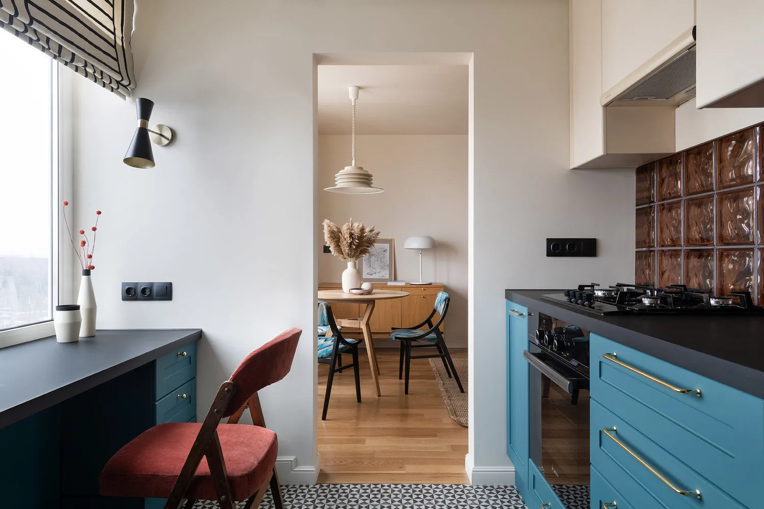 Foto: im Stil , Küche und Esszimmer, Leitfaden, Planung einer Küche in einer Brezhnev-Küche – Fotos auf unserer Website