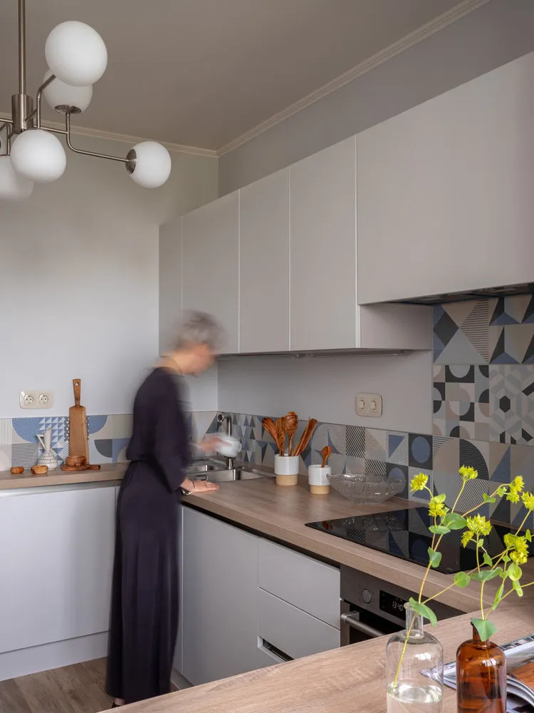 Foto: im Stil , Küche und Esszimmer, Leitfaden, Planung einer Küche in einer Brezhnev-Küche – Fotos auf unserer Website