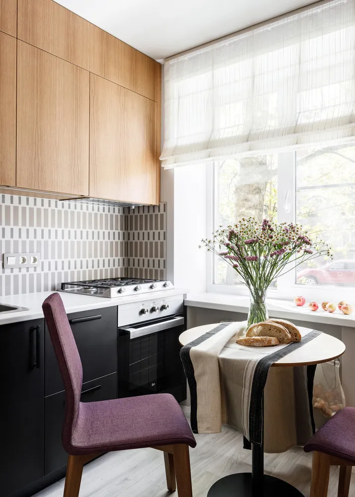 Foto: im Stil , Küche und Esszimmer, Leitfaden, Planung einer Küche in einer Brezhnev-Küche – Fotos auf unserer Website