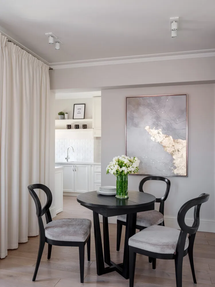 Foto: en estilo , Cocina y comedor, Clásico, Moderno, Consejos, Dina Salakova, Edificio de ladrillo – fotos en nuestro sitio web