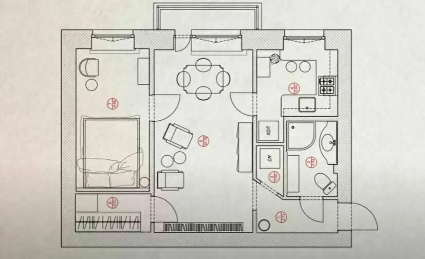 Foto: estilo, Cocina y comedor, Ecléctico, Apartamento, Consejos, Moscú, Dasha Soboleva, Vintage – foto en nuestro sitio web