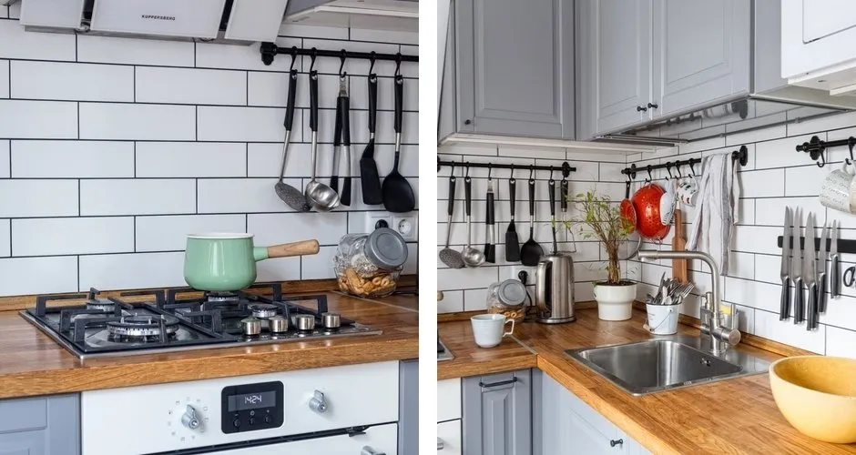 照片：时尚厨房与餐厅，公寓，技巧 – 网站上的照片