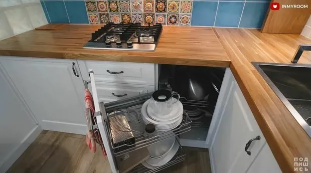 Foto: en estilo , Cocina y comedor, Escandinavo, Proyecto de la semana, Moscú, Хрущевка – fotos en nuestro sitio web