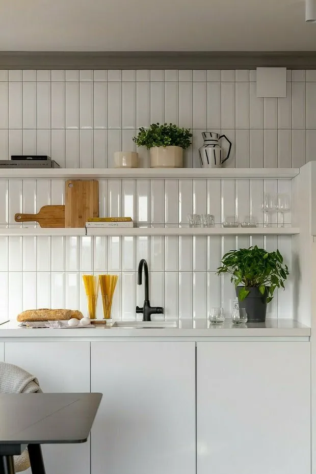 Фотография: в стиле , Кухня и столовая, Квартира, Переделка – фото на нашем сайте