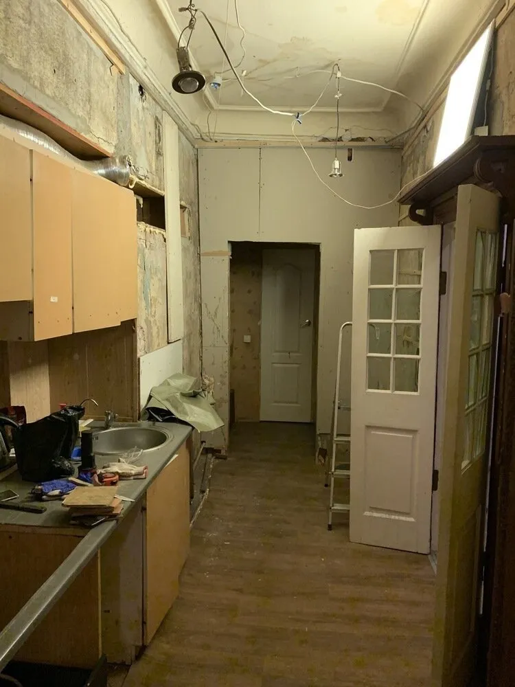 Foto der Küche vor dem Renovierung