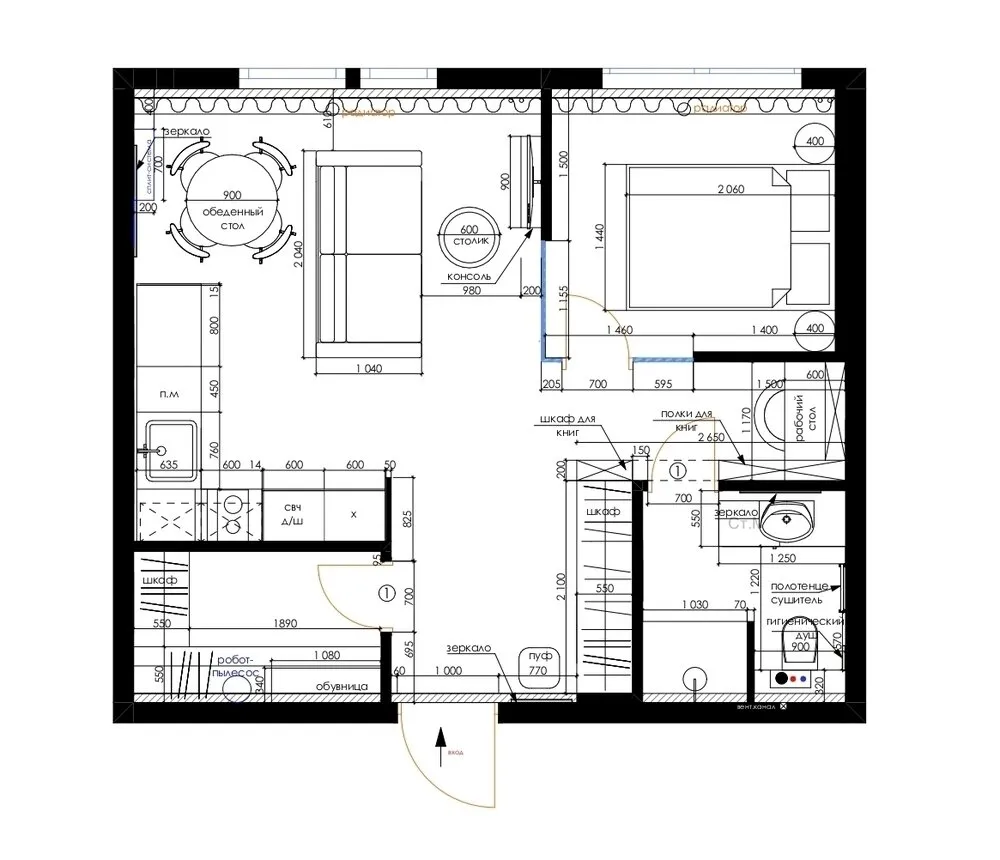 Foto: estilo , Cocina y comedor, Apartamento, Consejos, cocina pequeña, diseño de cocina 2025 – fotos en nuestro sitio web