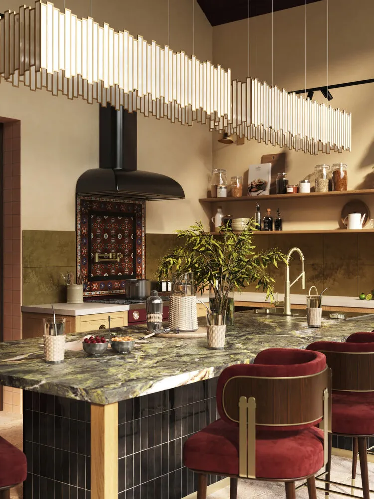 Photo: style, Kitchen and Dining Room, Provence and Countryside, Eclecticism, House, Project of the Day, Irina Sobylenskaya, up to 40 sq. m – photo on our website