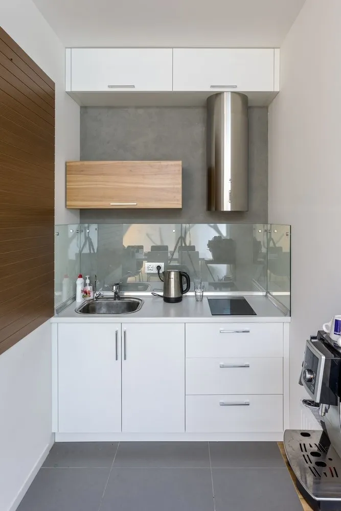 照片:现代风格厨房与餐厅,技巧 - 我们网站上的照片