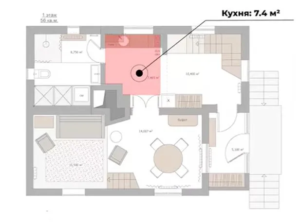 Foto: en estilo , Cocina y comedor, Rediseño – fotos en nuestro sitio web