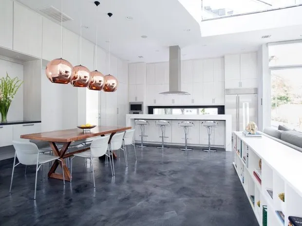 Foto: Cocina y comedor en estilo moderno, consejos: fotos en nuestro sitio web