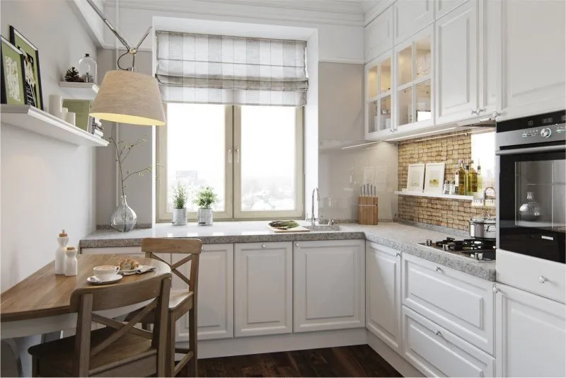 Fotografía: Cocina y comedor en estilo escandinavo, consejos – fotos en nuestro sitio web