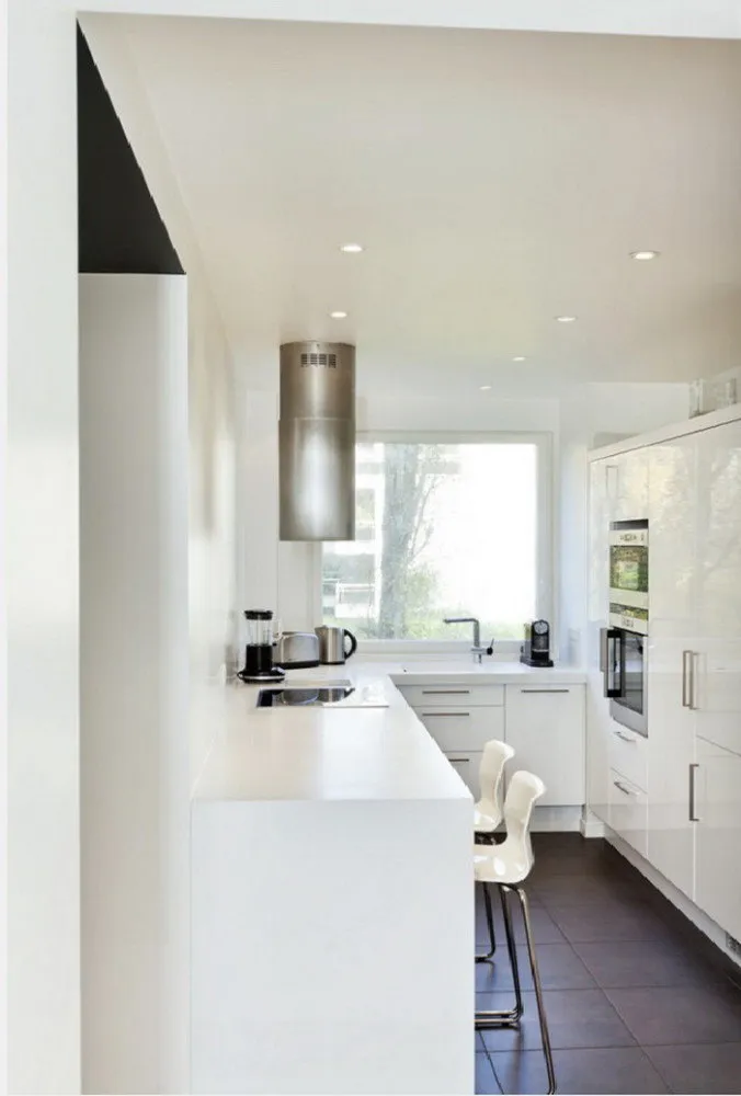 照片:现代风格厨房与餐厅,技巧 - 我们网站上的照片