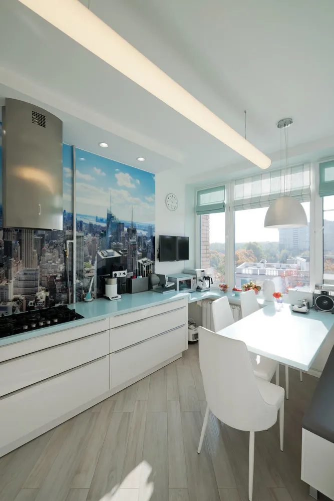 Foto: Cocina y comedor en estilo moderno, consejos – fotos en nuestro sitio web