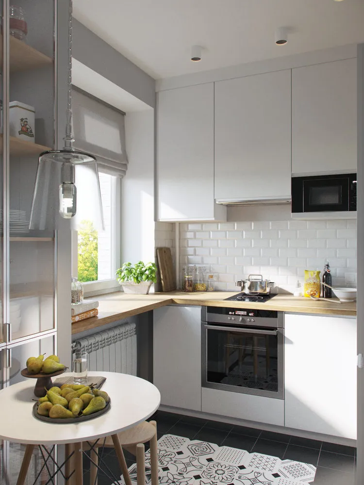 Fotografía: Cocina y comedor en estilo escandinavo, consejos – fotos en nuestro sitio web