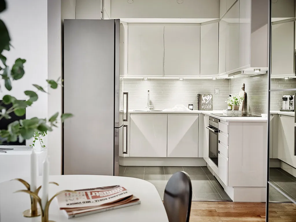 照片:现代风格厨房与餐厅,技巧 - 我们网站上的照片