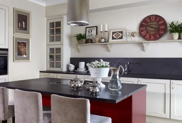Foto: Cocina y comedor en estilo Clásico, Consejos – fotos en nuestro sitio web
