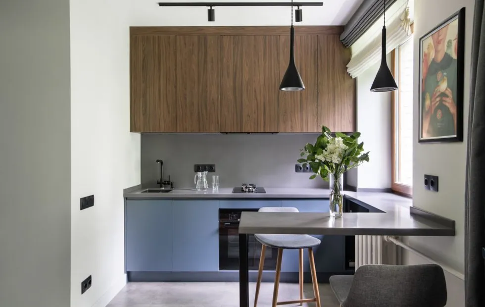 照片：风格为，厨房与餐厅，指南，莫斯科公寓 – 我们网站上的照片