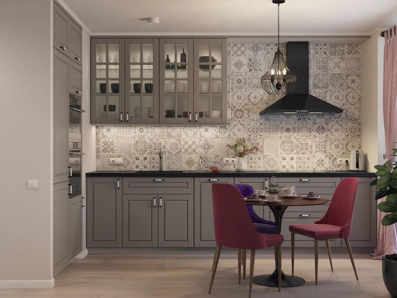 Foto: Cocina y comedor en estilo moderno, consejos – fotos en nuestro sitio web